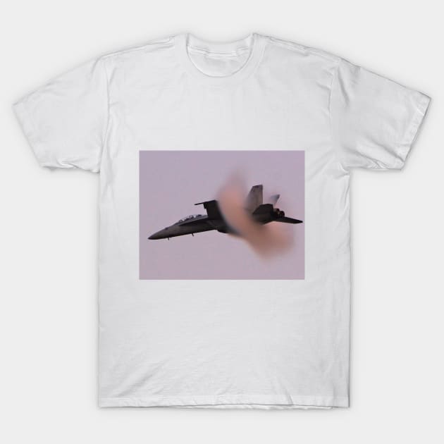 FA-18F Super Hornet Vapor Cone High-Speed T-Shirt by acefox1